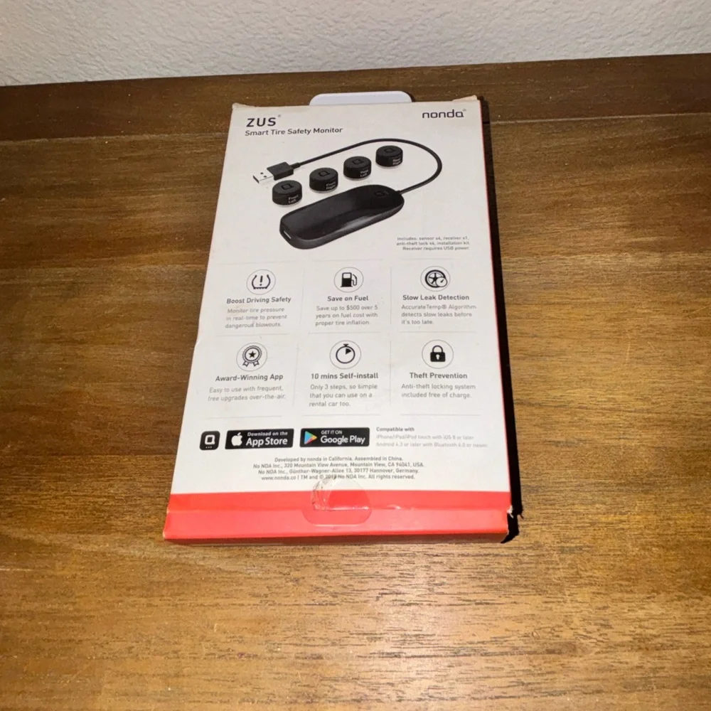 nonda ZUS AccurateTemp Smart Tire Safety Monitor - Picture 3 of 6